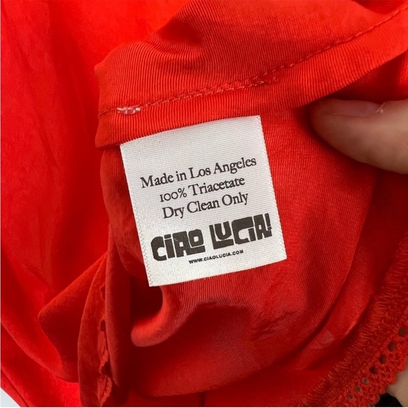 Ciao Lucia NWT Valeria poppy midi Skirt XS - Picture 5 of 8